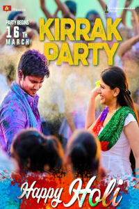 Download Kirrak Party (2018) Dual Audio (Hindi-Telugu) Movie WEB-DL || 480p [500MB] || 720p [1.4GB] || 1080p [2.8GB]