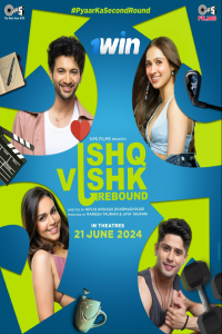 Download Ishq Vishk Rebound (2024) Hindi Movie HDTS 480p [300MB] || 720p [800MB] || 1080p [1.9GB]